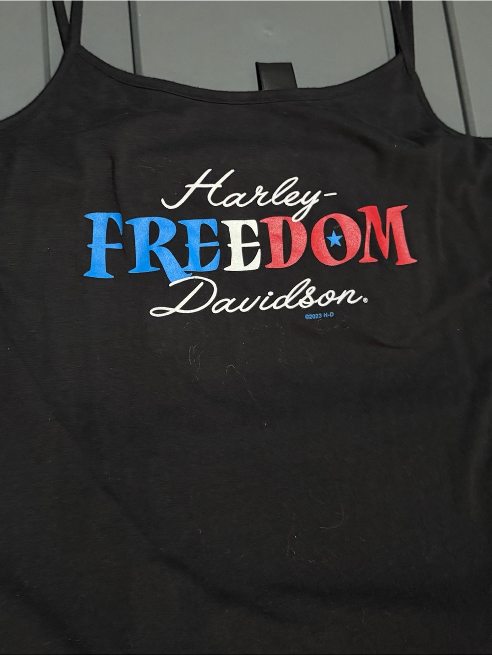 Harley Davidson Spaghetti strap Tank